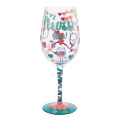 Enesco Gift Wine Glass Nurse This(Wine Glass Nurse This 1)