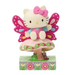 Enesco Gift Hello Kitty Mushroom Fairy(Hello Kitty Mushroom Fairy)