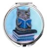 Enesco Gift Cat & Books Pill Box(Pill Box 15)