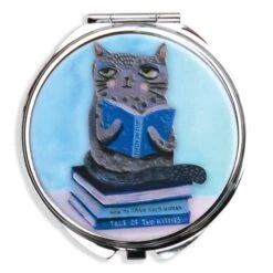Enesco Gift Cat & Books Pill Box(Pill Box 15)