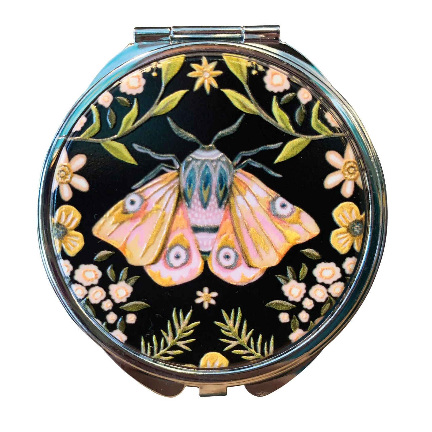 Enesco Gift Moth (Black) Pill Box(Pill Box 28) 1 Enesco Gift Moth (Black) Pill Box(Pill Box 28)
