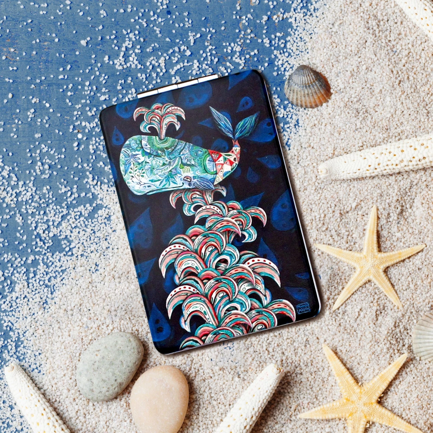 Enesco Gift Whale Compact Mirror(Compact Mirror 8) 2 Enesco Gift Whale Compact Mirror(Compact Mirror 8) - Image 2