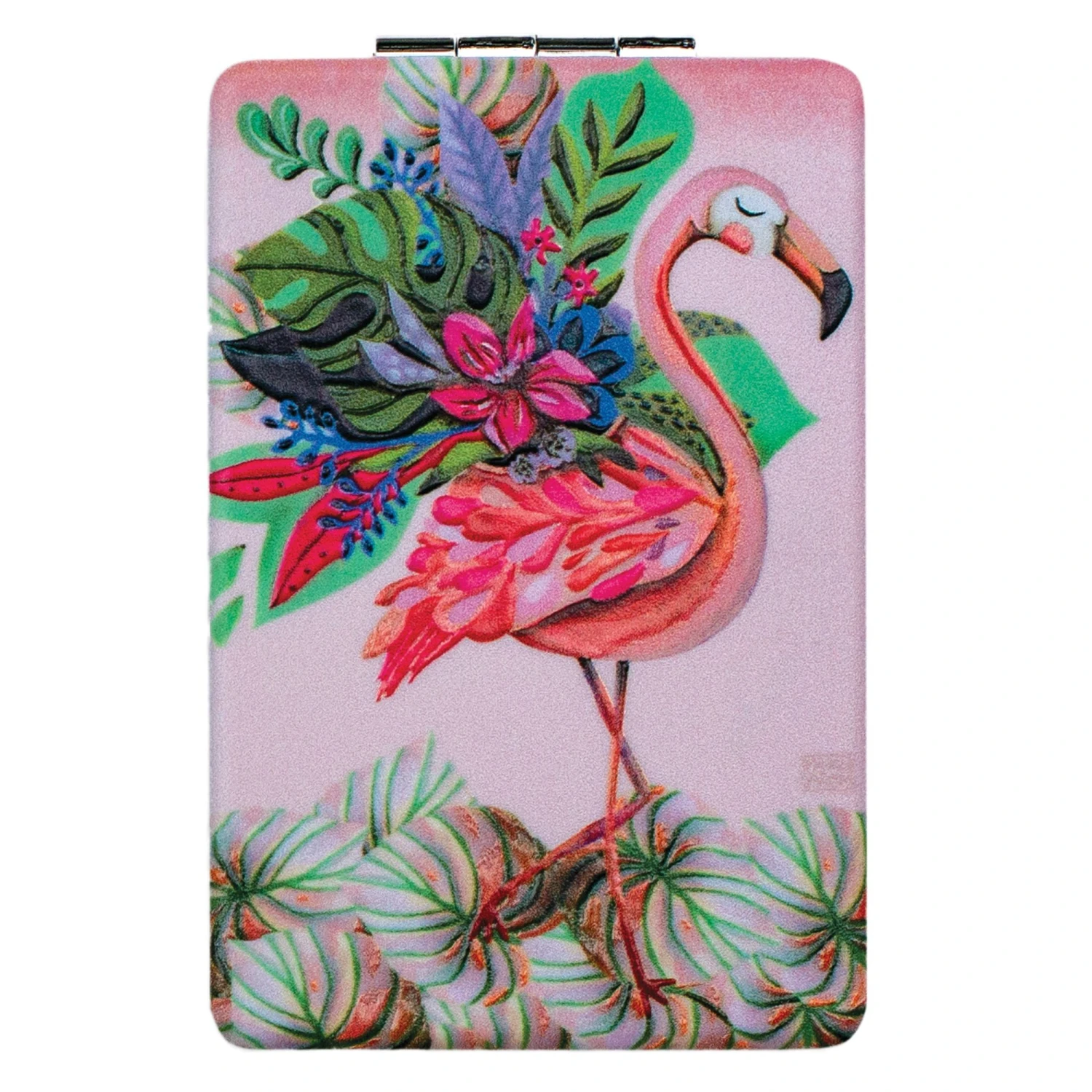 Enesco Gift Flamingo Compact Mirror(Compact Mirror 22) 1 Enesco Gift Flamingo Compact Mirror(Compact Mirror 22)