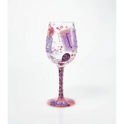 Enesco Gift 21st Birthday Wine Glass(Wine Glass 21) 5 Enesco Gift 21st Birthday Wine Glass(Wine Glass 21) -Enesco Gift GLS11 5538M 2