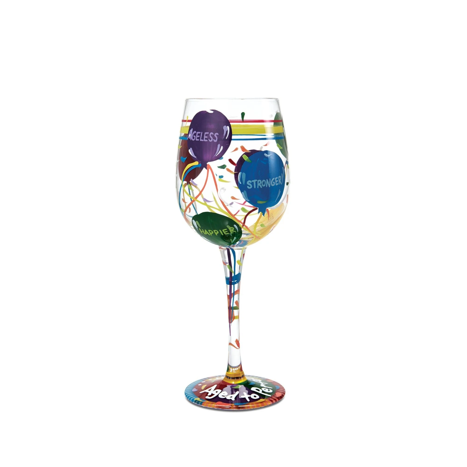 Enesco Gift Aged To Perfection(Wine Glass Aged To Perfection) 1 Enesco Gift Aged To Perfection(Wine Glass Aged To Perfection)