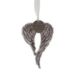 Enesco Gift Angel Wings Orn - Loved One(Angel Wings Orn Loved One)