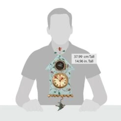 Enesco Gift Fly Bird Clock(Fly Bird Clock) 9 Enesco Gift Fly Bird Clock(Fly Bird Clock) -Enesco Gift P8008 5